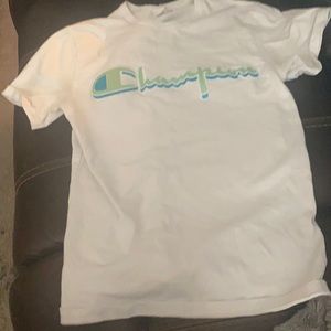 white champion shirt